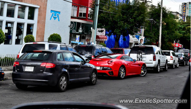 Ferrari California spotted in Mexico, Mexico