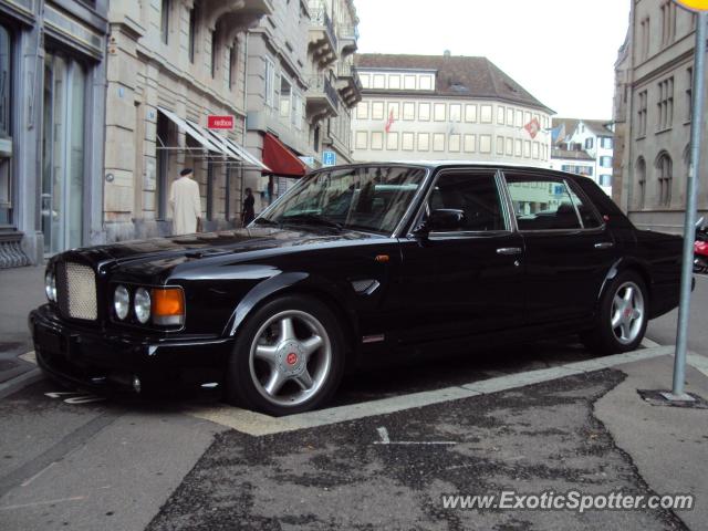 Bentley Arnage spotted in Zurich, Switzerland