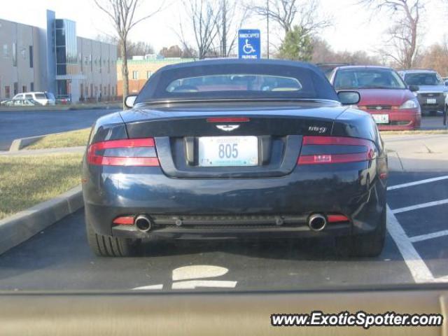 Aston Martin DB9 spotted in Sunset hills, Missouri