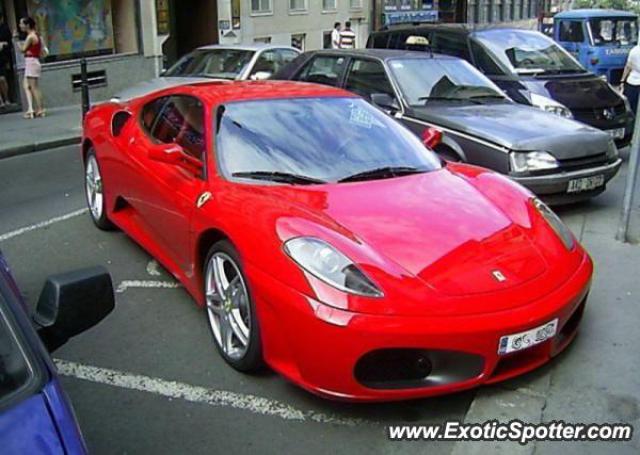 Ferrari F430 spotted in Prague, Czech Republic