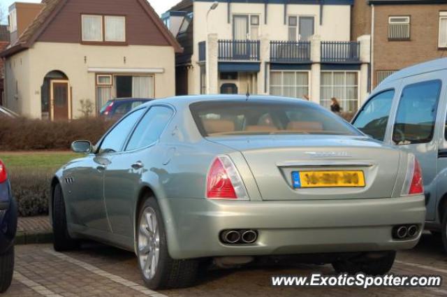 Maserati Quattroporte spotted in Wijk aan zee, Netherlands