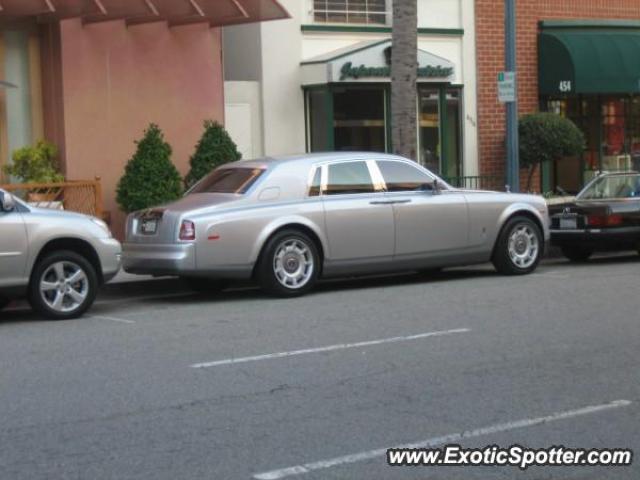 Rolls Royce Phantom spotted in Beverly Hills, Colorado