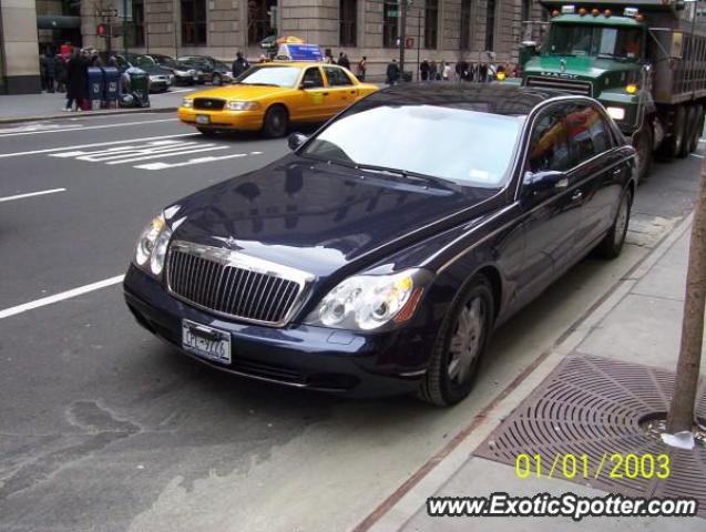 Mercedes Maybach spotted in New York, New York