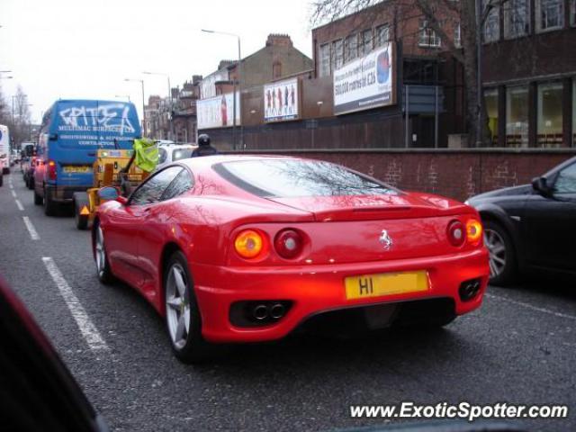 Ferrari 360 Modena spotted in London, United Kingdom