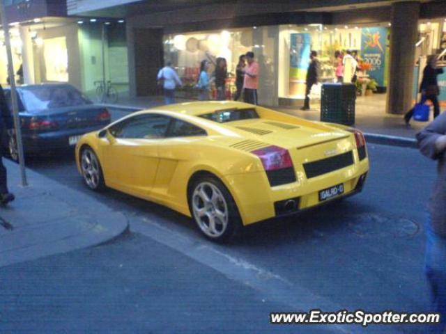 Lamborghini Gallardo spotted in Melbourne, Australia