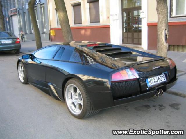 Lamborghini Murcielago spotted in Klaipeda, Lithuania