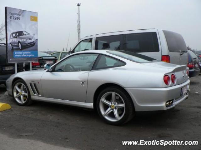 Ferrari 575M spotted in Brussels, Belgium