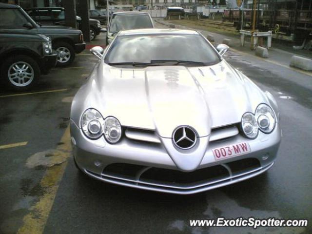 Mercedes SLR spotted in Paris, France