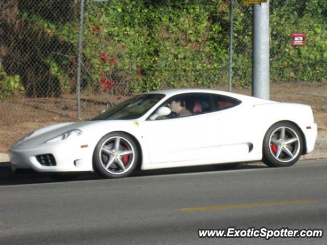 Ferrari 360 Modena spotted in Los Angeles, California