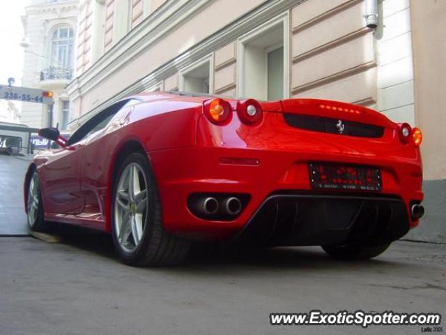 Ferrari F430 spotted in Moscow, Russia