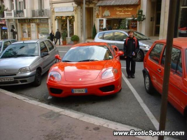 Ferrari 360 Modena spotted in Monaco, Monaco