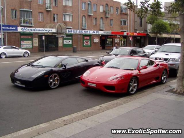 Lamborghini Gallardo spotted in Sydney, city, Australia