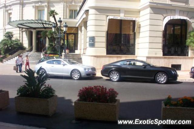 Bentley Continental spotted in Monaco Ville, Monaco