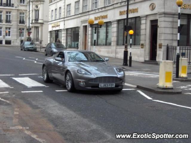 Aston Martin Vanquish spotted in London, United Kingdom