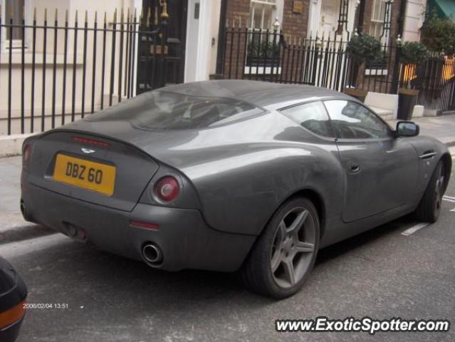 Aston Martin Zagato spotted in London, United Kingdom