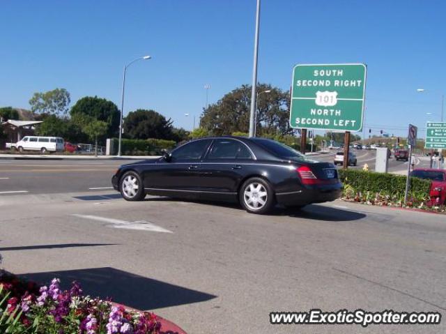 Mercedes Maybach spotted in Calabasas, California