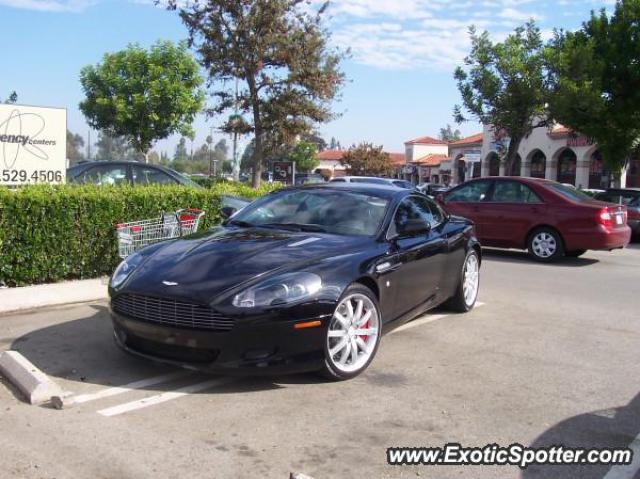 Aston Martin DB9 spotted in Calabasas, California