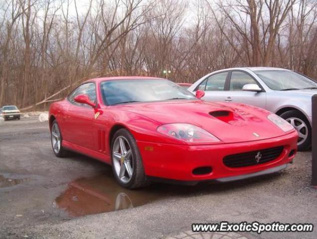 Ferrari 575M spotted in New Milford, Connecticut