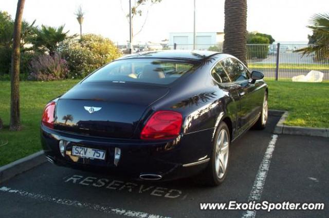 Bentley Continental spotted in Melbourne, Australia