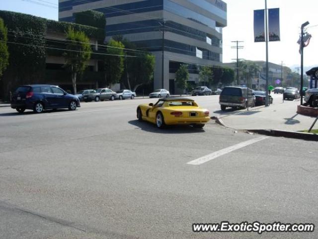 Dodge Viper spotted in Sherman Oaks, California