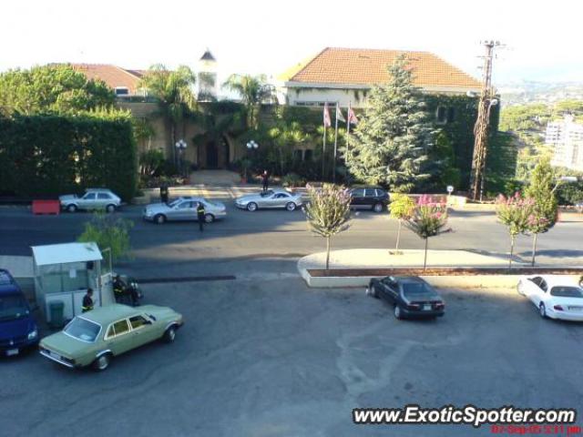 Mercedes SLR spotted in Broumana, Lebanon