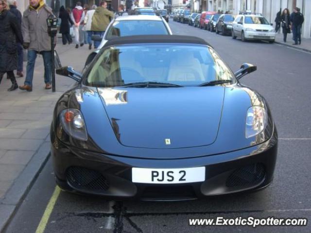 Ferrari F430 spotted in London, United Kingdom