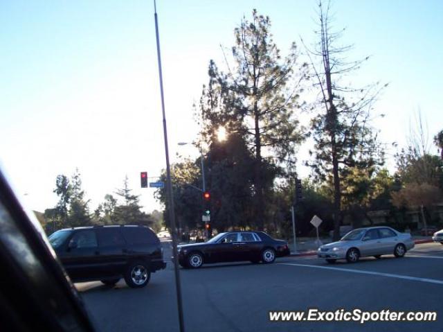 Rolls Royce Phantom spotted in Calabasas, California