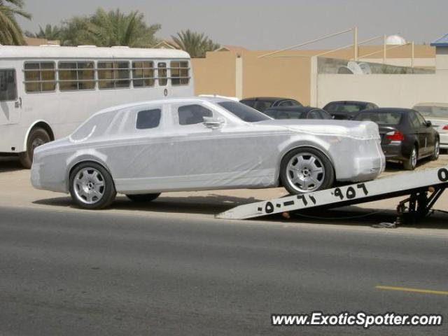 Rolls Royce Phantom spotted in Dubai, United Arab Emirates