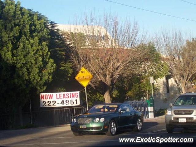 Bentley Continental spotted in Calabasas, California