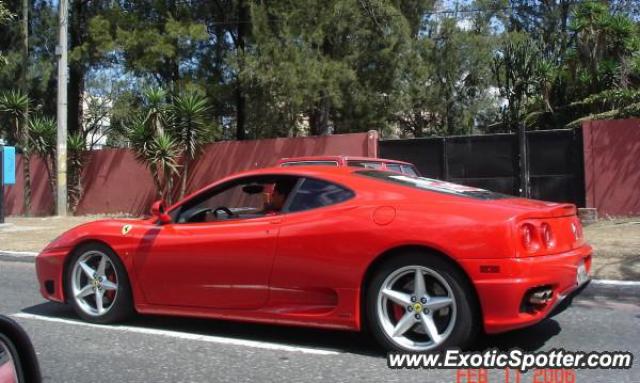 Ferrari 360 Modena spotted in Guatemala City, Guatemala