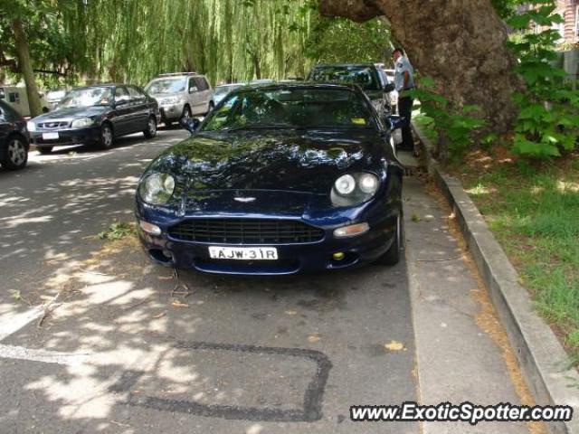 Aston Martin DB7 spotted in Sydney, Australia