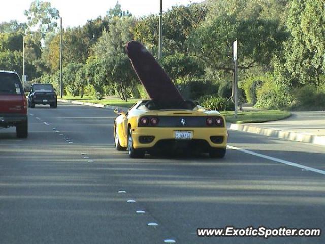 Ferrari 360 Modena spotted in Newport, California