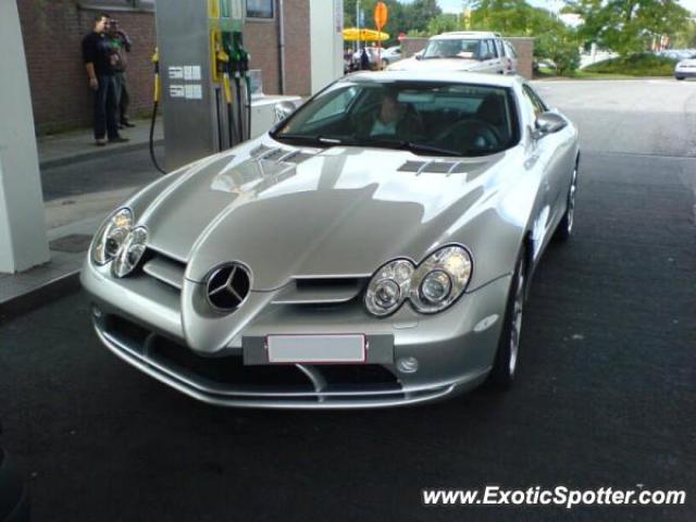 Mercedes SLR spotted in Mol, Belgium