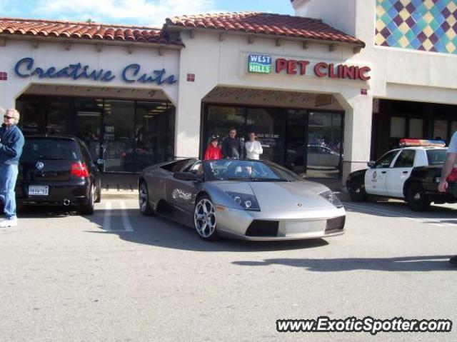 Lamborghini Murcielago spotted in Calabasas, California