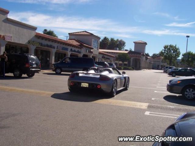 Porsche Carrera GT spotted in Calabasas, California