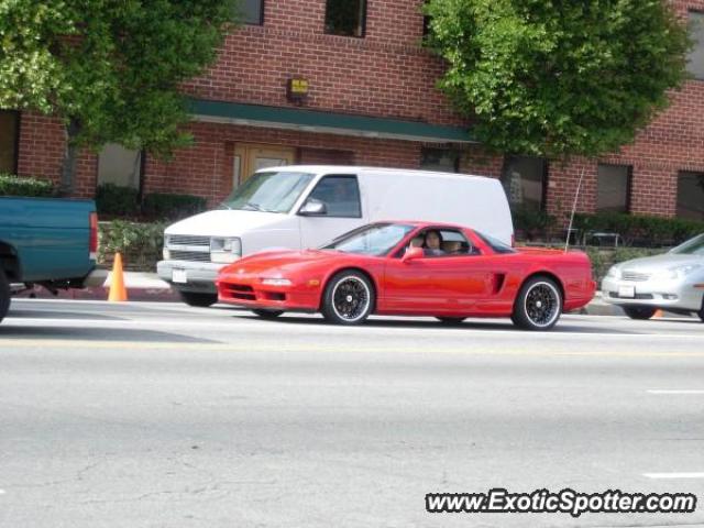 Acura NSX spotted in Sherman Oaks, California