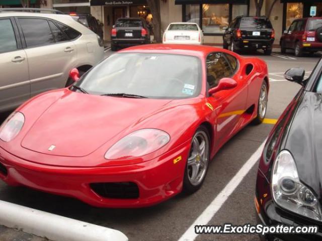 Ferrari 360 Modena spotted in Dallas, Texas