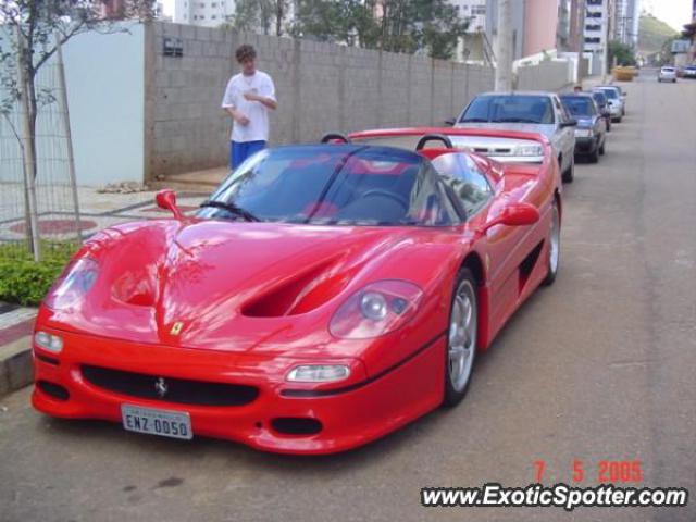 Ferrari F50 spotted in Belo Horizonte, Brazil