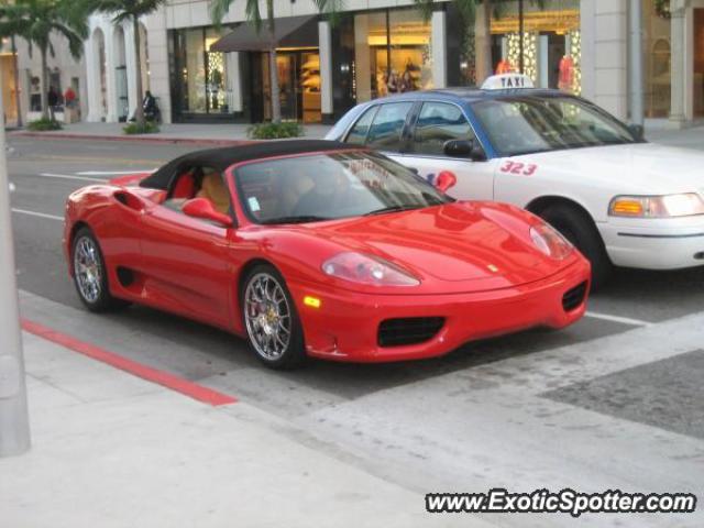 Ferrari 360 Modena spotted in Beverly Hills, California