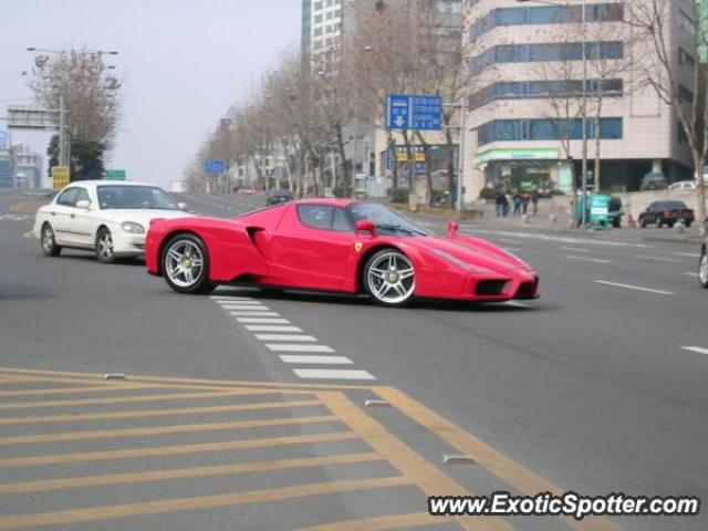 Ferrari Enzo spotted in Seoul, South Korea