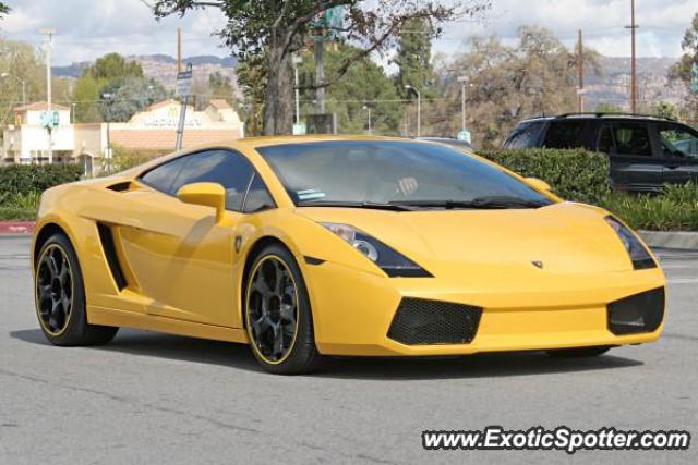 Lamborghini Gallardo spotted in Calabasas, California