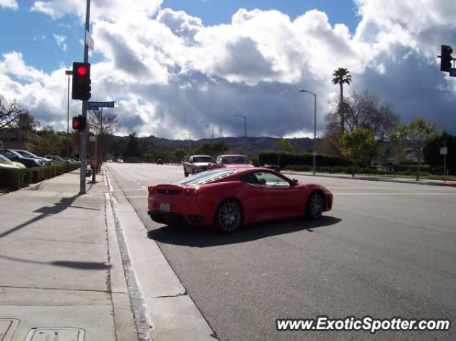 Ferrari F430 spotted in Calabasas, California