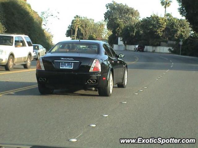Maserati Quattroporte spotted in Newport, California
