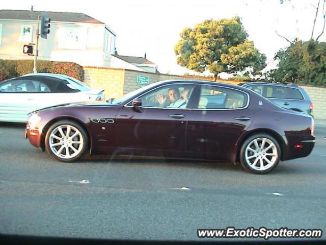 Maserati Quattroporte spotted in Irvine, California