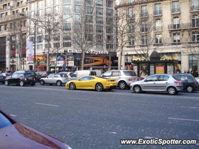 Ferrari F430 spotted in Paris, France