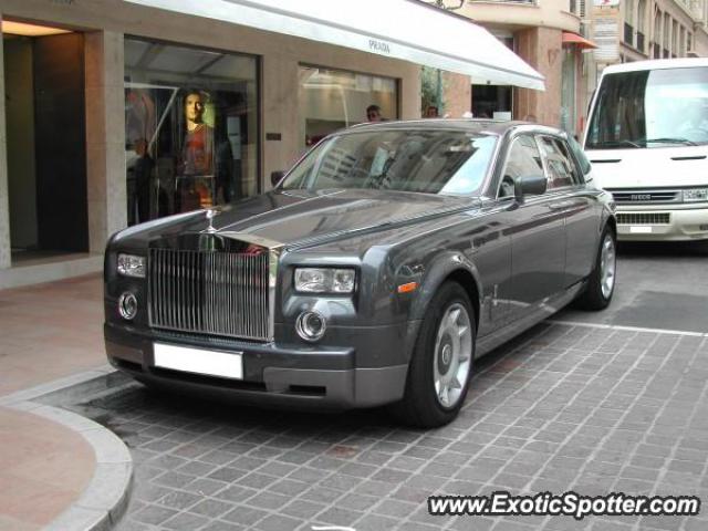 Rolls Royce Phantom spotted in Monaco, Monaco