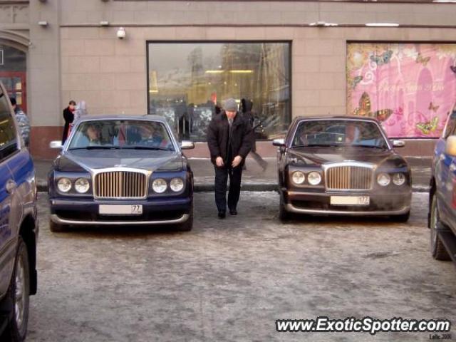 Bentley Arnage spotted in Moscow, Russia