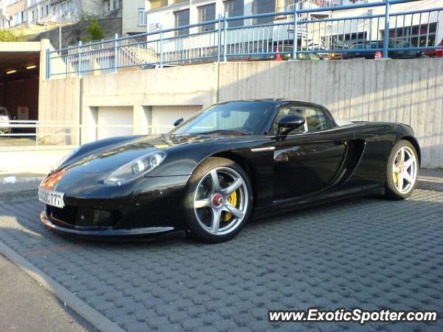 Porsche Carrera GT spotted in Gerolstein, Germany