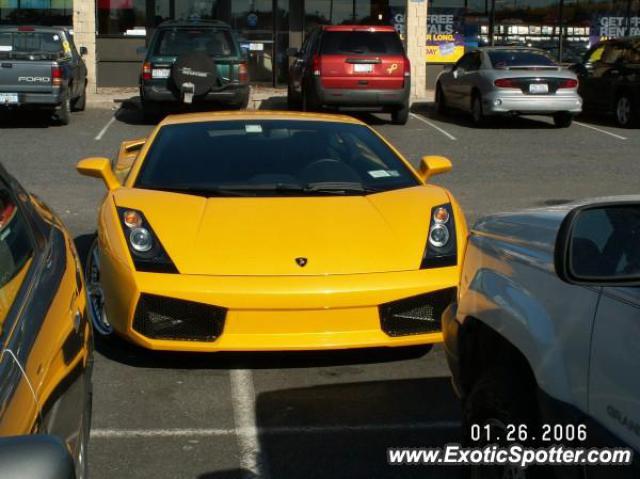 Lamborghini Gallardo spotted in Mastic, New York