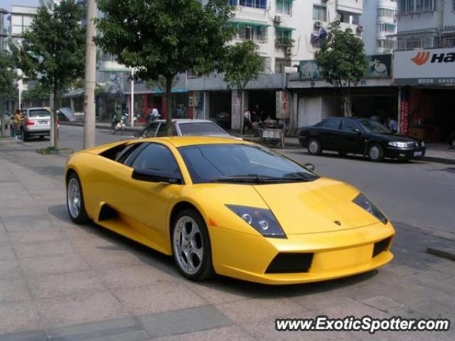 Lamborghini Murcielago spotted in Shanghai, China